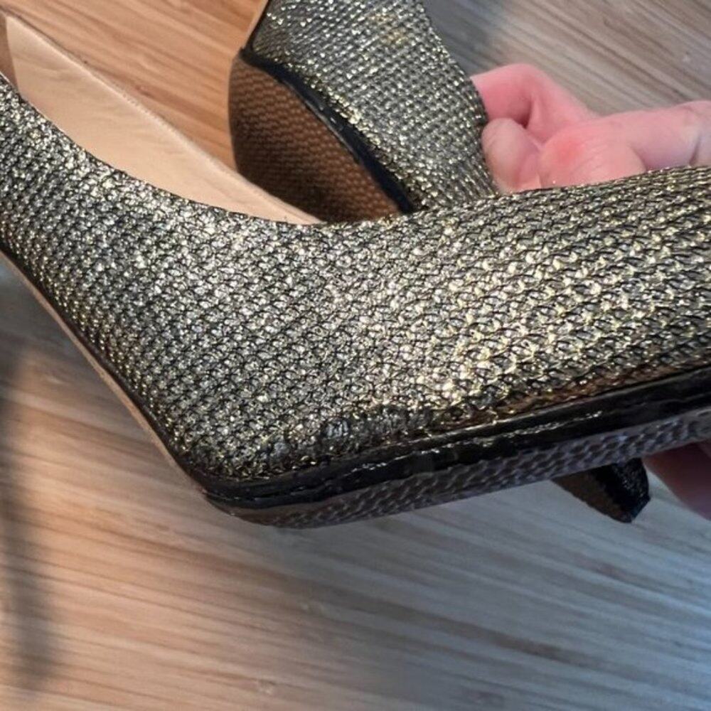 Jimmy Choo Silver and Gold Heels - Picture 4 of 11